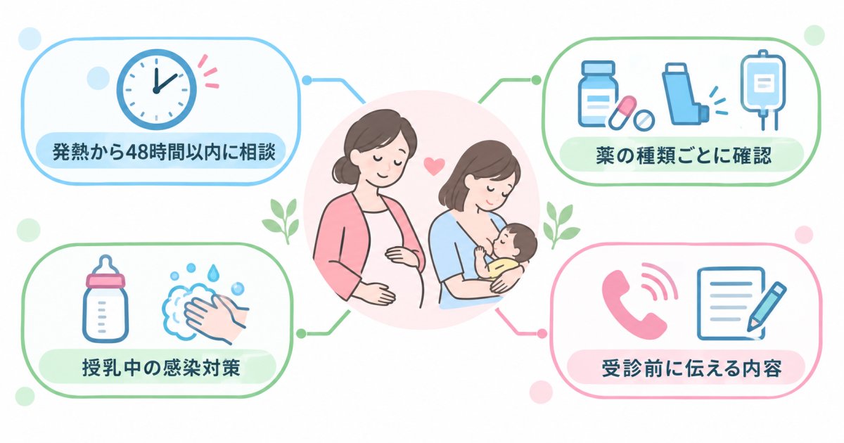 妊娠初期で授乳中、インフルエンザの薬は飲める?胎児と子への影響